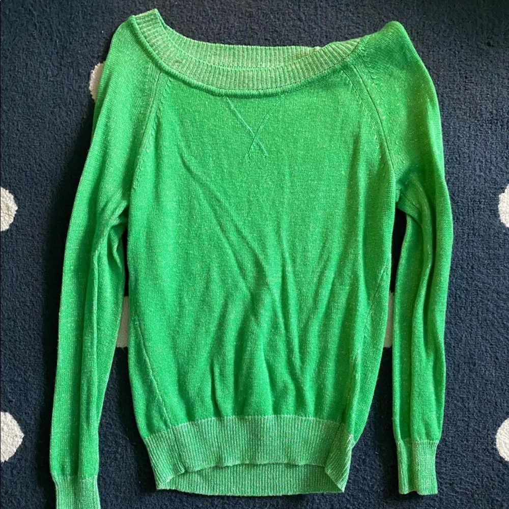 GAP green sweater